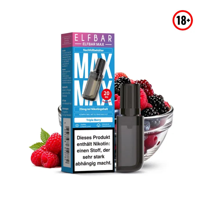 Elfbar MAX Vape Pod Triple Berry